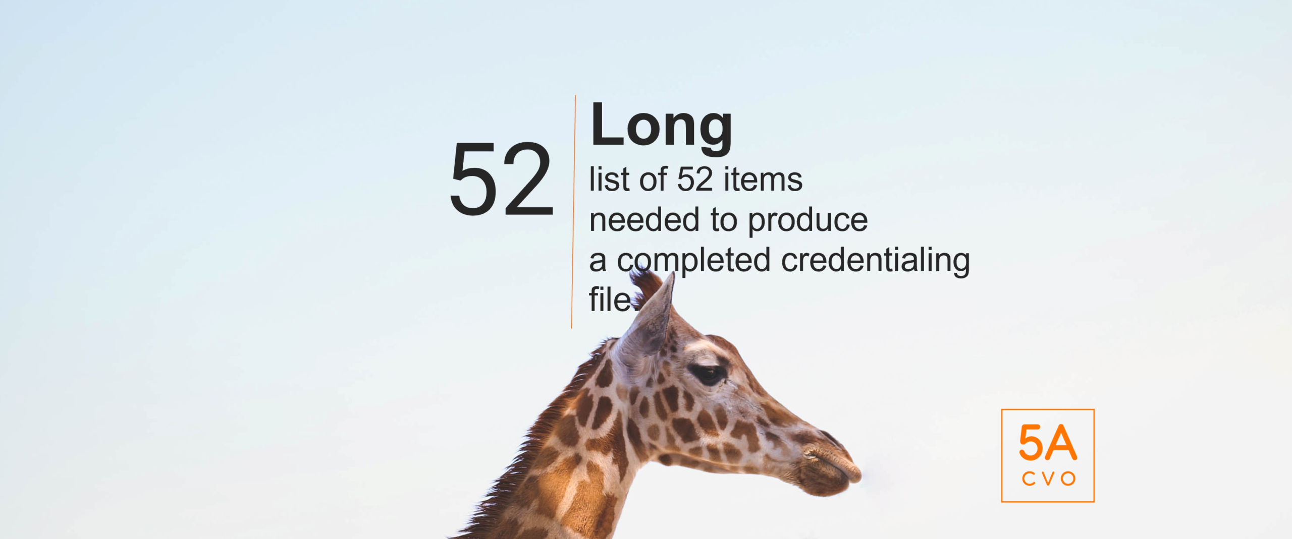 52 Conventional Credentialing Steps Reduced to 6 Simple Steps by 5ACVO